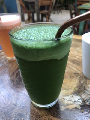 ReVital.  I can’t resist spirulina  at Raw Love - Downtown Tulum in Tulum