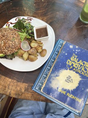 Best burger   at Raw Love - Downtown Tulum in Tulum