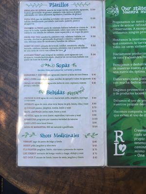 Platillos  at Raw Love - Downtown Tulum in Tulum