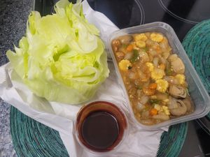 Vegetable Lettuce Wrap at Fu's in Caernarfon