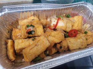 Salt and Pepper Tofu at Fu's in Caernarfon
