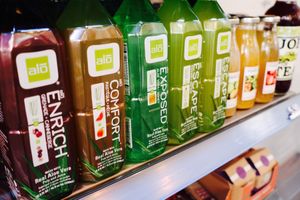 ALO drinks  at Hot Vog in Paris