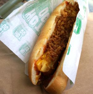 Best Seller (+Cheddar Topping) at Hot Vog in Paris