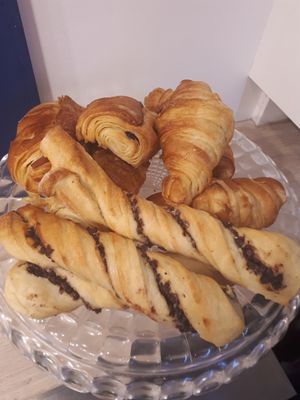 Vegan pastries at their restaurant at Hot Vog in Paris