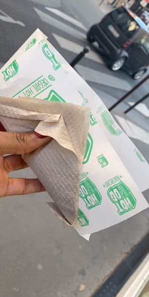 wrap at Hot Vog in Paris