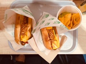 Best seller and caramba vog with guacamole  at Hot Vog in Paris