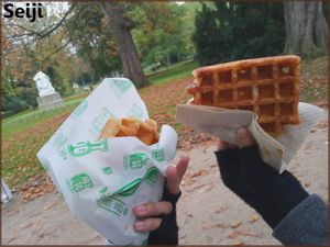 Gaufres sucrées Vegan de Hot Vog  at Hot Vog in Paris