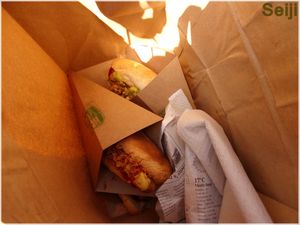 Hot Dog et gaufres Vegan at Hot Vog in Paris