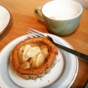 amandine aux poires at Les Gourmandises Louca  in Quebec