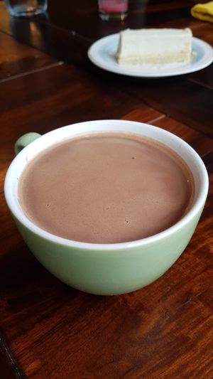 Hot chocolate at Les Gourmandises Louca  in Quebec