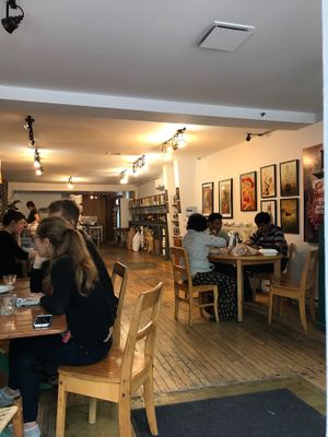 Inside at Les Gourmandises Louca  in Quebec