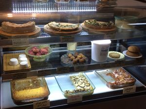 Different choice of food at Les Gourmandises Louca  in Quebec