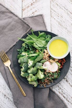The "Bondi Broc" Bowl at VERD - Scotch Row in Sydney