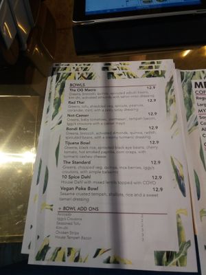 Profile of mains at VERD - Scotch Row in Sydney