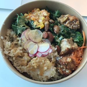 Poke bowl - delicious! at VERD - Scotch Row in Sydney