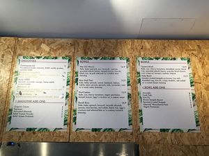 Menu February 2018  at VERD - Scotch Row in Sydney