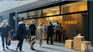 Hole in the wall at VERD - Scotch Row in Sydney