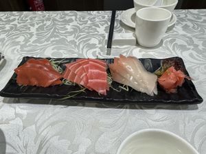 Sashimi  at Tong De Veggie 同德素食 in Kowloon