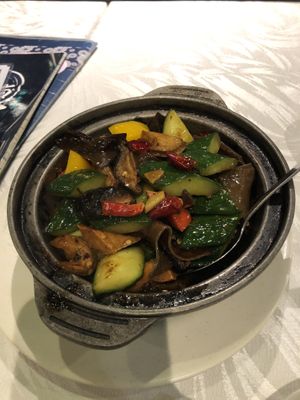 Spicy  at Tong De Veggie 同德素食 in Kowloon