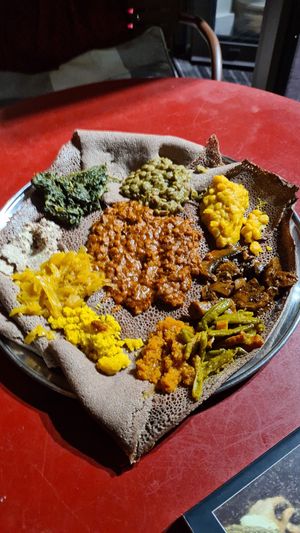  at Beza Ethiopian Food in South East London