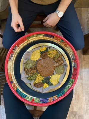   at Beza Ethiopian Food in South East London