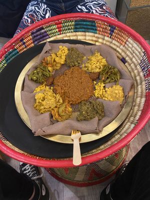   at Beza Ethiopian Food in South East London