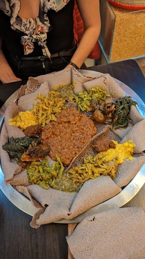  at Beza Ethiopian Food in South East London