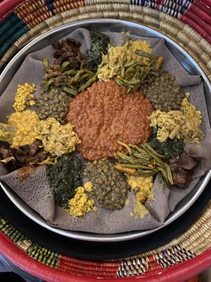   at Beza Ethiopian Food in South East London