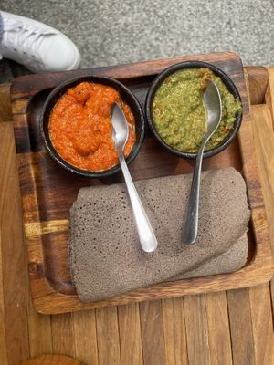   at Beza Ethiopian Food in South East London