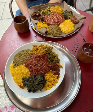   at Beza Ethiopian Food in South East London