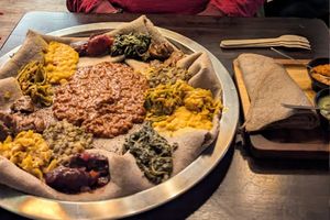  at Beza Ethiopian Food in South East London