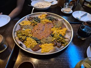  at Beza Ethiopian Food in South East London