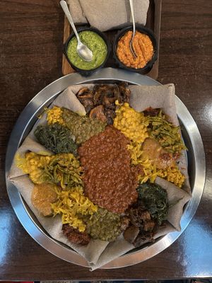 Plater of goodness 😍   at Beza Ethiopian Food in South East London