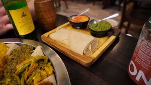  at Beza Ethiopian Food in South East London