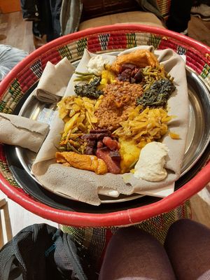 Amazing flavours at Beza Ethiopian Food in South East London