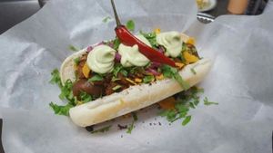 Chili Dog at More is More in Gothenburg