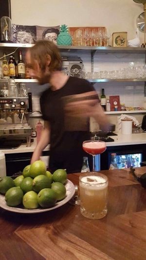 Cocktail bar at More is More in Gothenburg