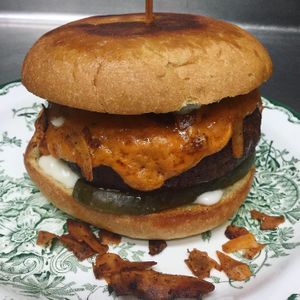  Cheesus christ burger at More is More in Gothenburg