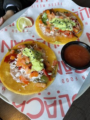  Vegan tacos at Culiacan in Reykjavik