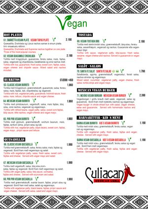 We have 12 Mexican VEGAN options on our menu at Culiacan in Reykjavik