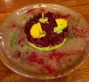 Causa Huanuco - delicious!  at Andina London in East London