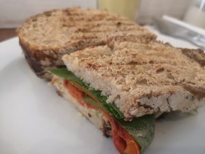 Vegan Sandwich at El Cafe in Havana
