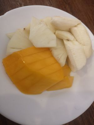 Fruit salad at El Cafe in Havana