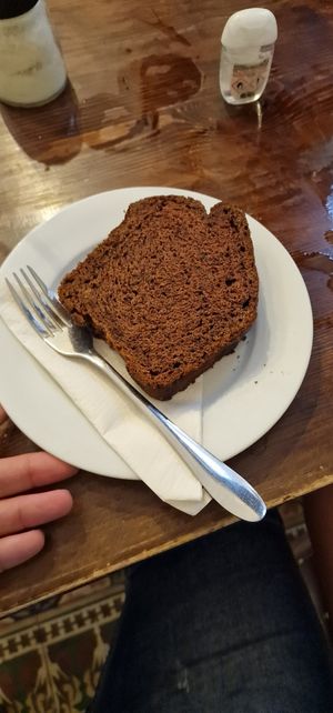 Chocolate Banana Cake at El Cafe in Havana