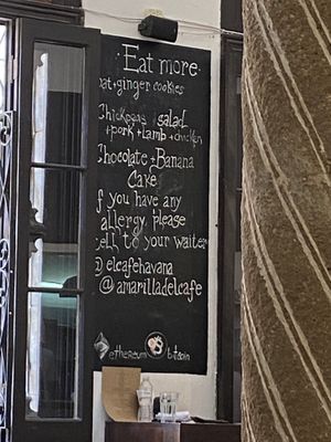   at El Cafe in Havana