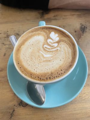 Flat white at Cradle in Sudbury