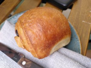 Pain au chocolate at Cradle in Sudbury