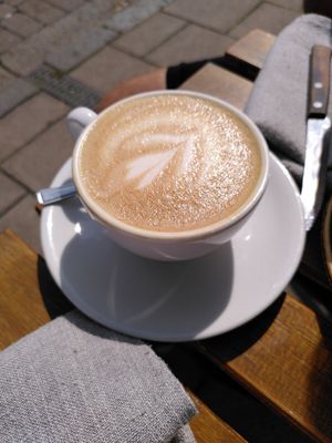 Latte at Cradle in Sudbury