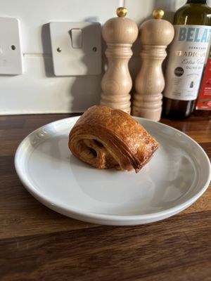 Best vegan pain au choc  at Cradle in Sudbury