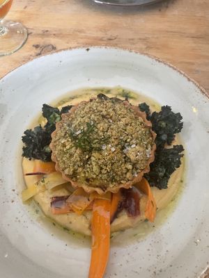 Crumble tart   at Cradle in Sudbury